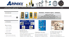 Desktop Screenshot of airindex.fr